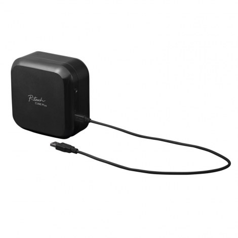 Brother P-Touch Cube Plus | PT-P710BT | Wireless | Wired | Monochrome | Thermal transfer | Other | Black - 3